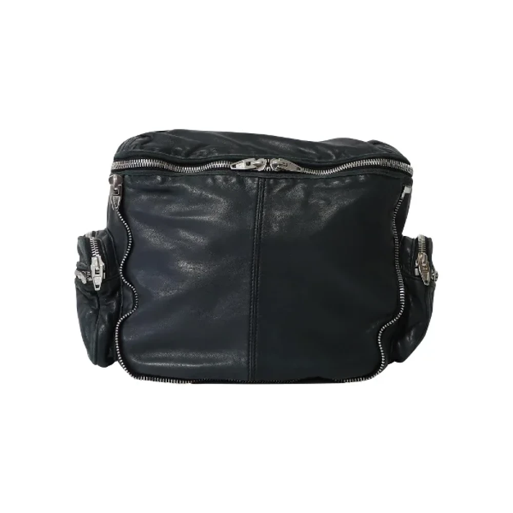 Alexander Wang Pre-owned Leather shoulder-bags Black Dames