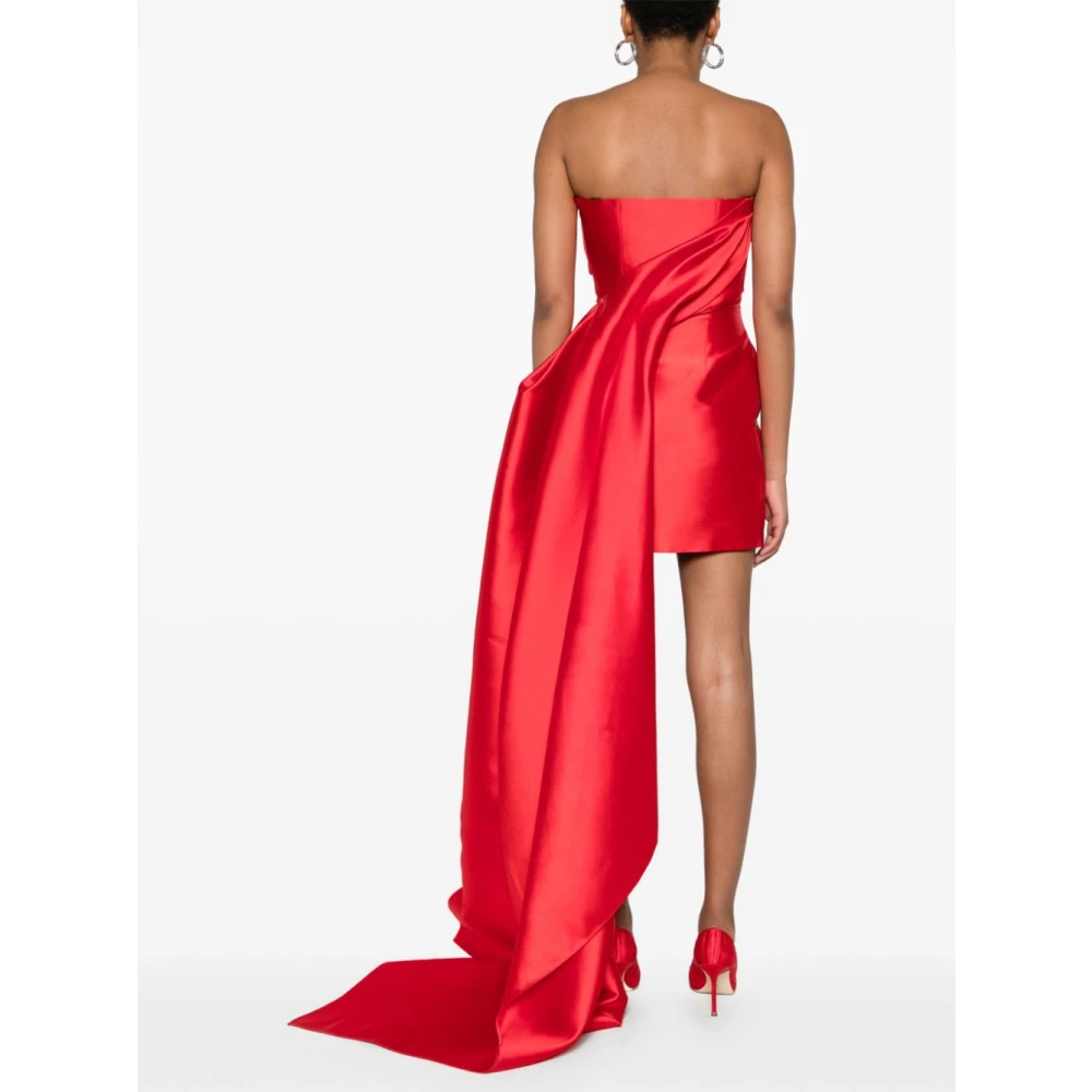 Solace London Rode Jurken voor Vrouwen Elegante Stijl Red Dames