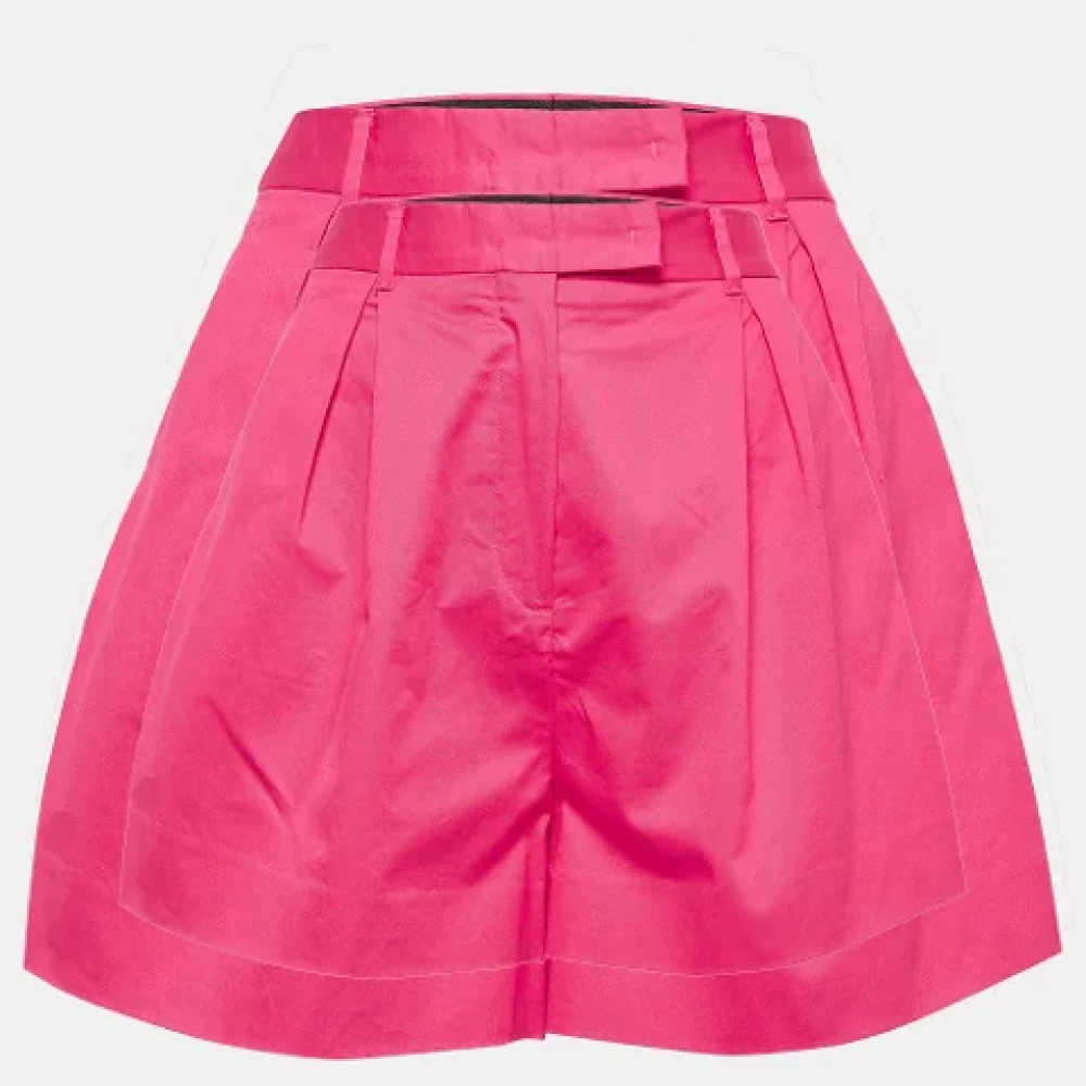 Miu Pre-owned Cotton bottoms Pink Dames