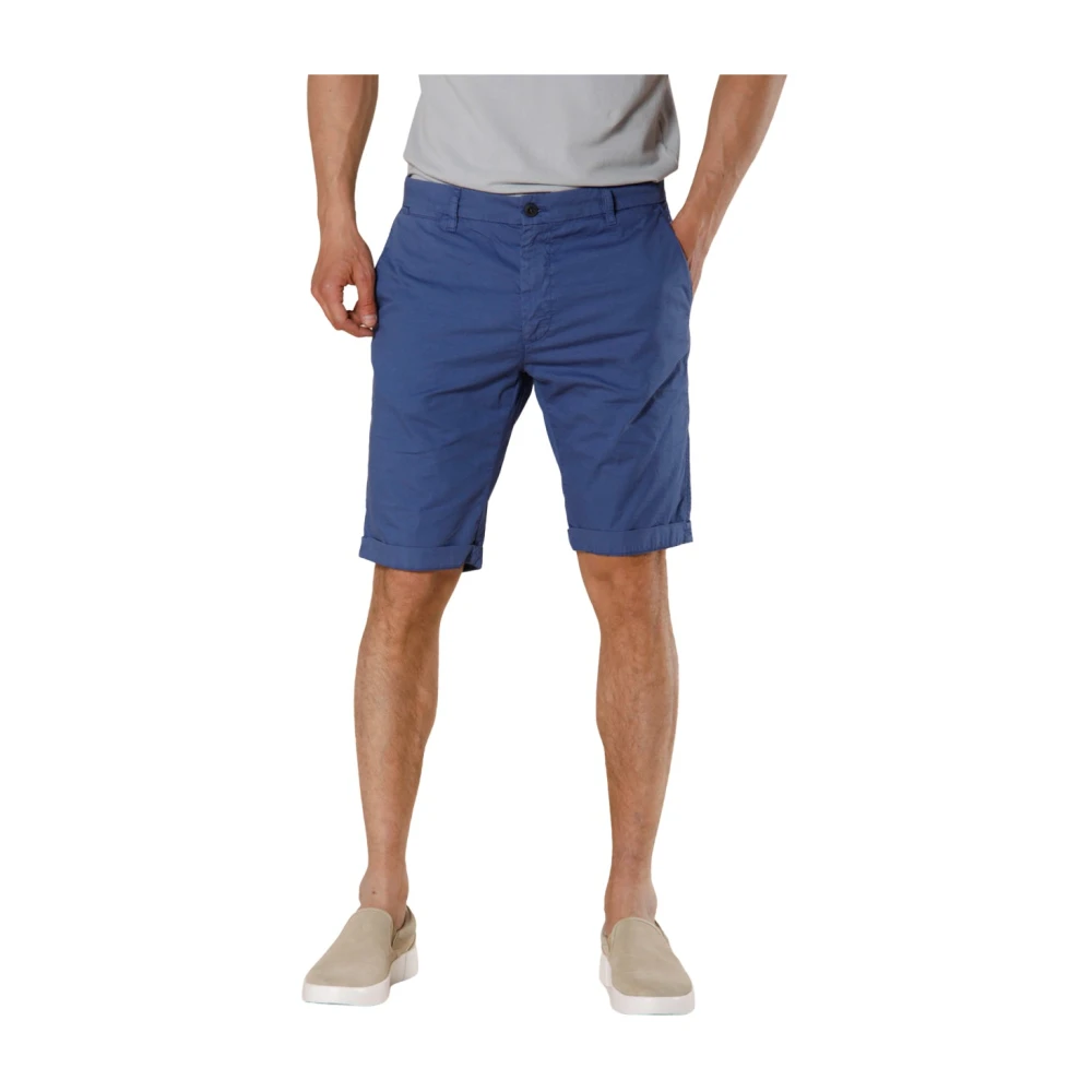 Mason's Casual Shorts Blue Heren