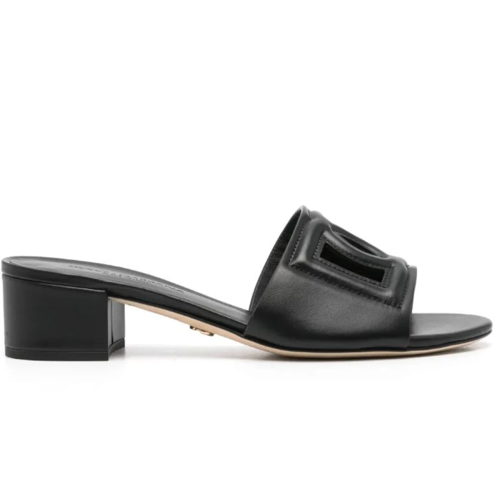 Dolce & Gabbana Donna Nero Sandali Neri Per Donne