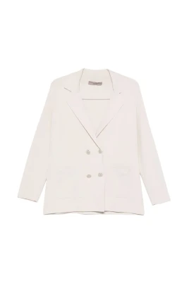 Linen Double-Breasted Blazer