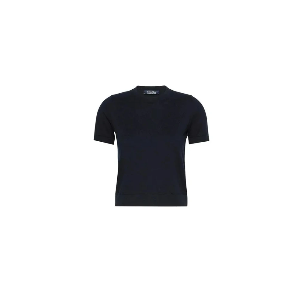 Max Mara Mujer Negro - Smmgiulietta Maglia Canottiera Top - Knitwear - S