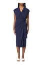 robe-midi-en-jersey-bleu