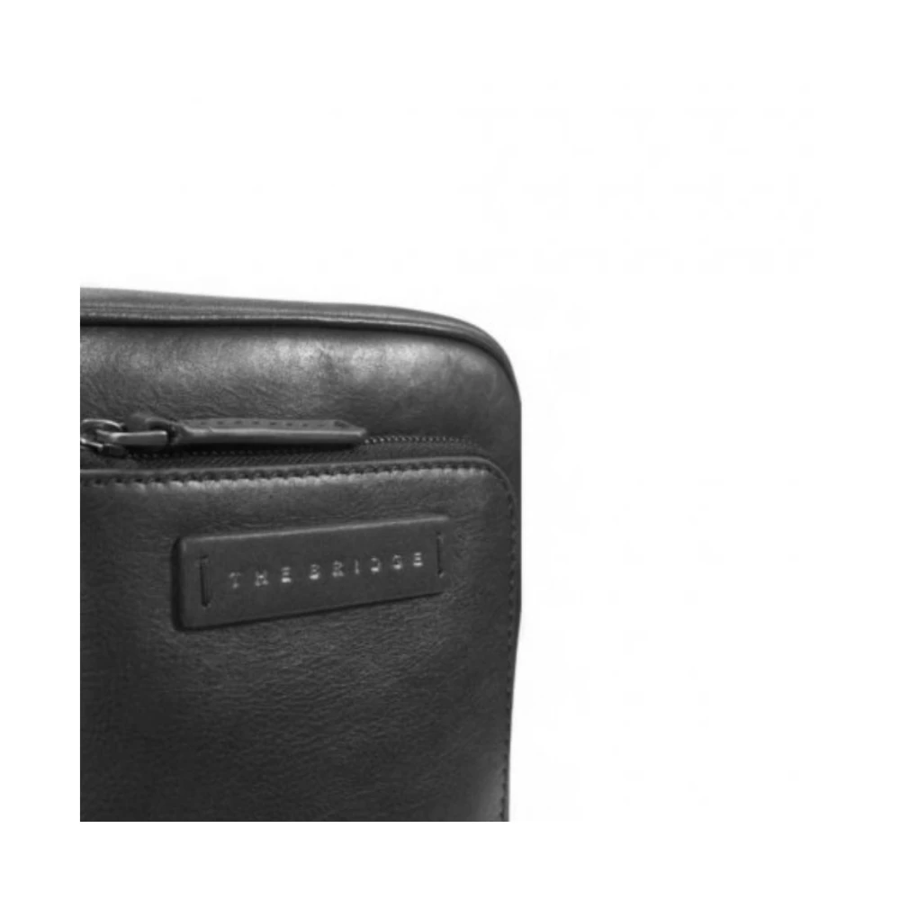 The Bridge Stijlvolle Borsello Filippo Crossbody Tas Black Heren