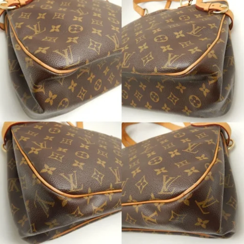 Louis Vuitton Vintage Pre-owned Plastic shoulder-bags Brown Dames