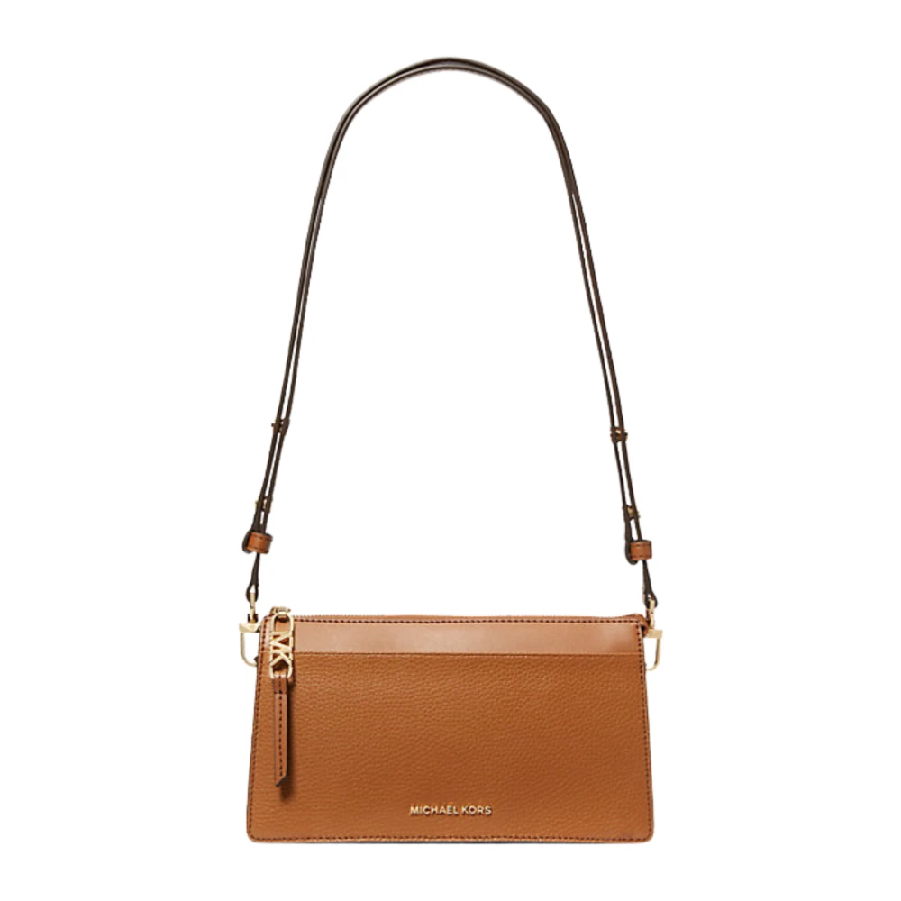 Michael Kors Omzetbare Crossbody Tas voor Reizen Brown Dames