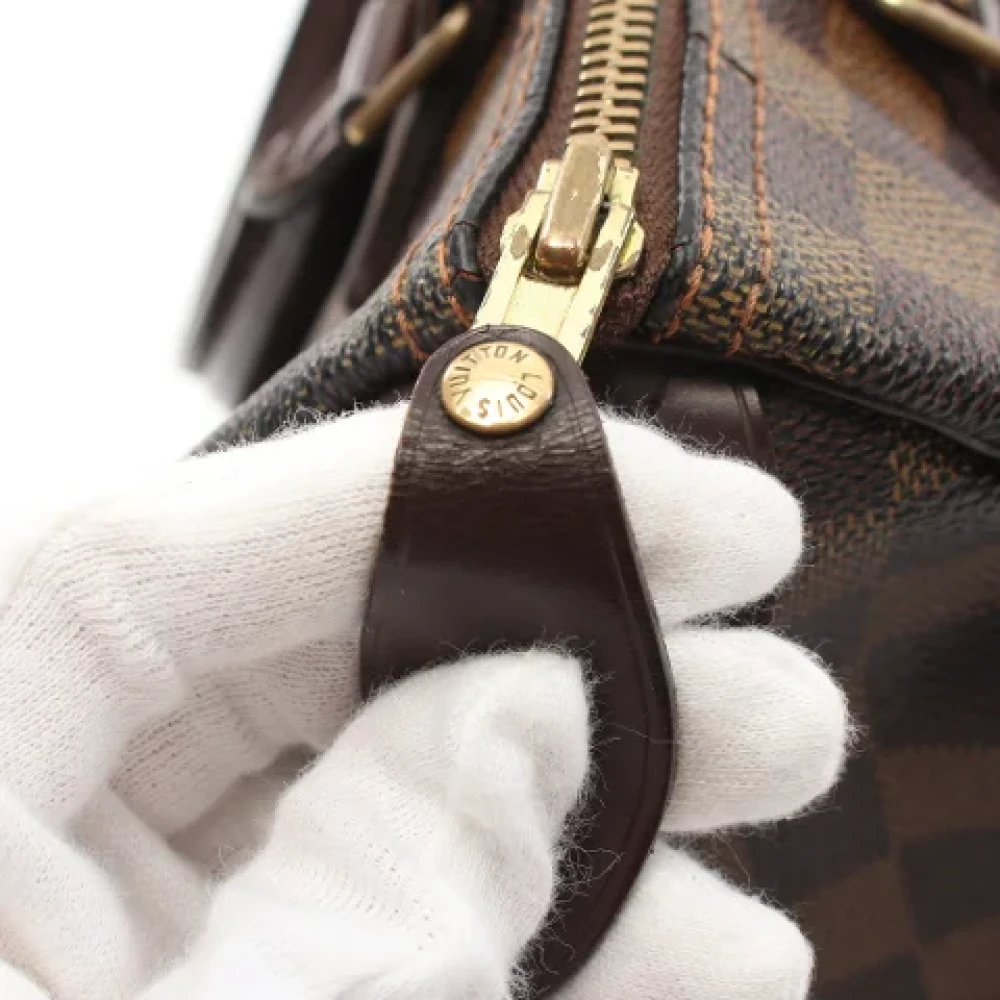 Louis Vuitton Vintage Pre-owned Leather handbags Brown Dames