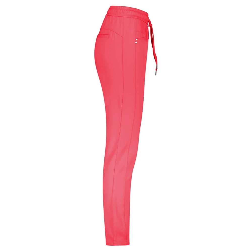 Red Button Stijlvolle Rode Knop Broek Red Dames