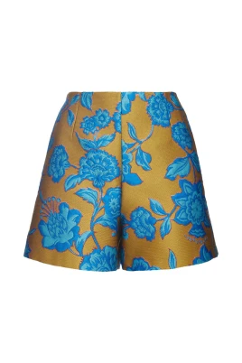 Shimmery Jacquard Shorts