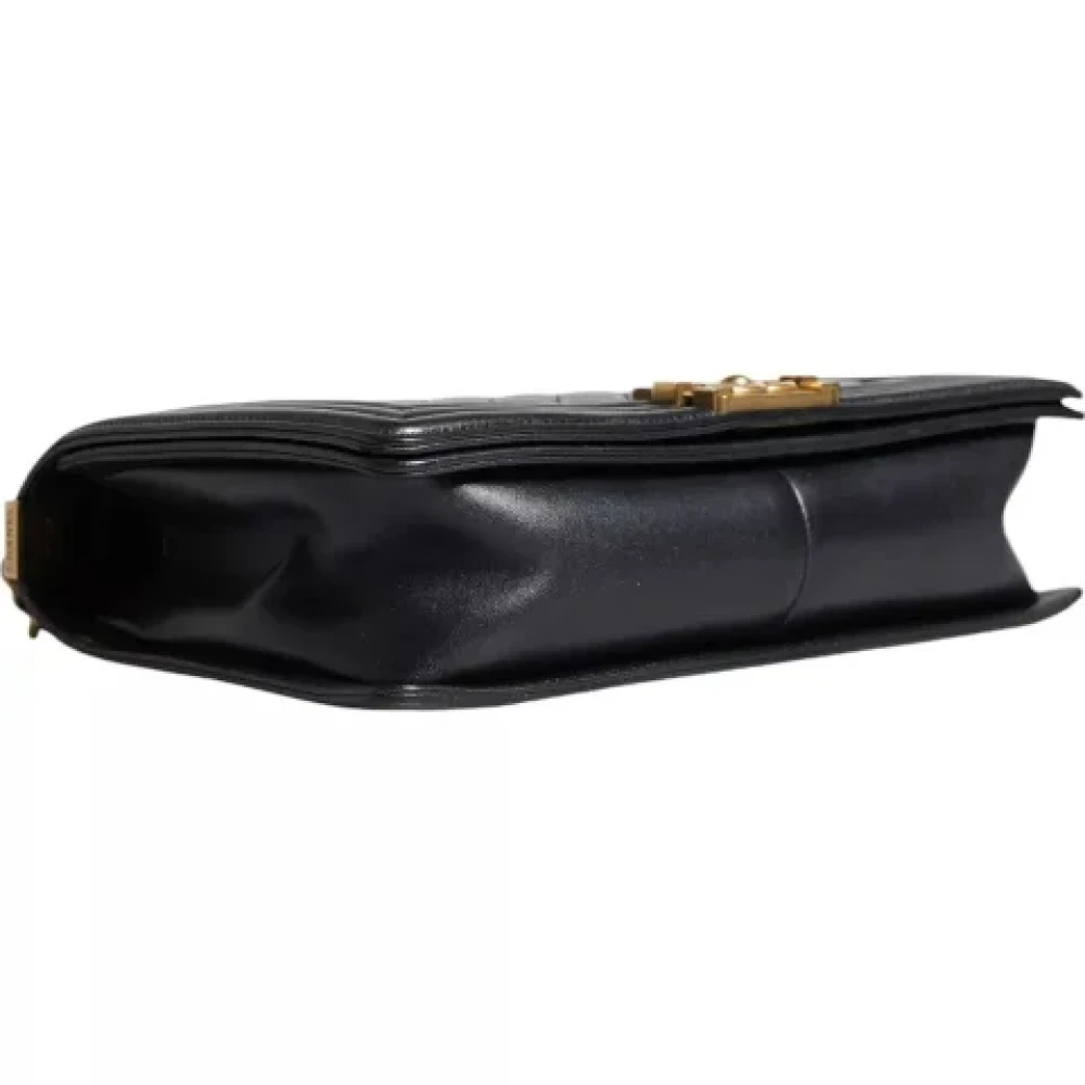Chanel Vintage Pre-owned Leather chanel-bags Black Dames