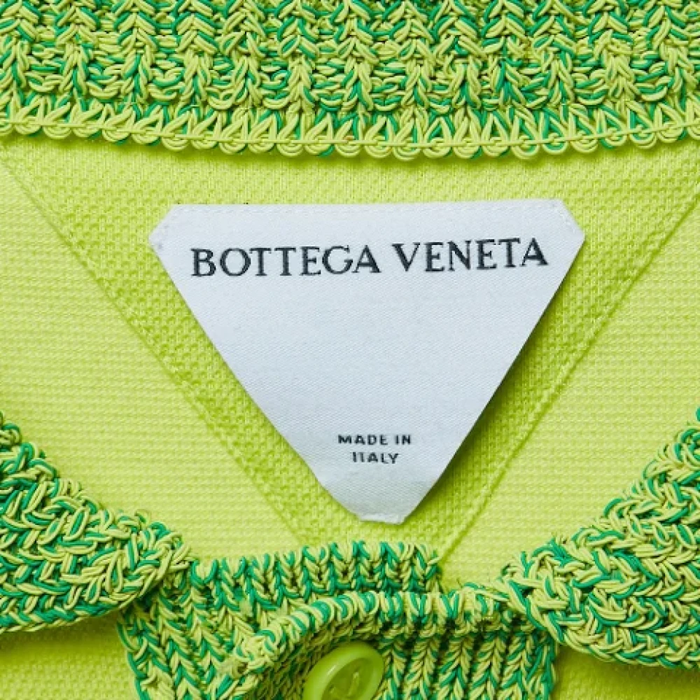Bottega Veneta Vintage Pre-owned Cotton tops Yellow Dames