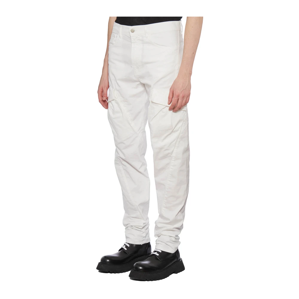 Andrea Ya aqov Cargo Katoenen Broek White Heren
