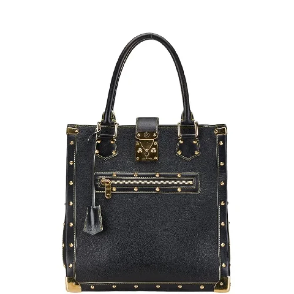 Louis Vuitton Vintage Pre-owned Leather handbags Black Dames