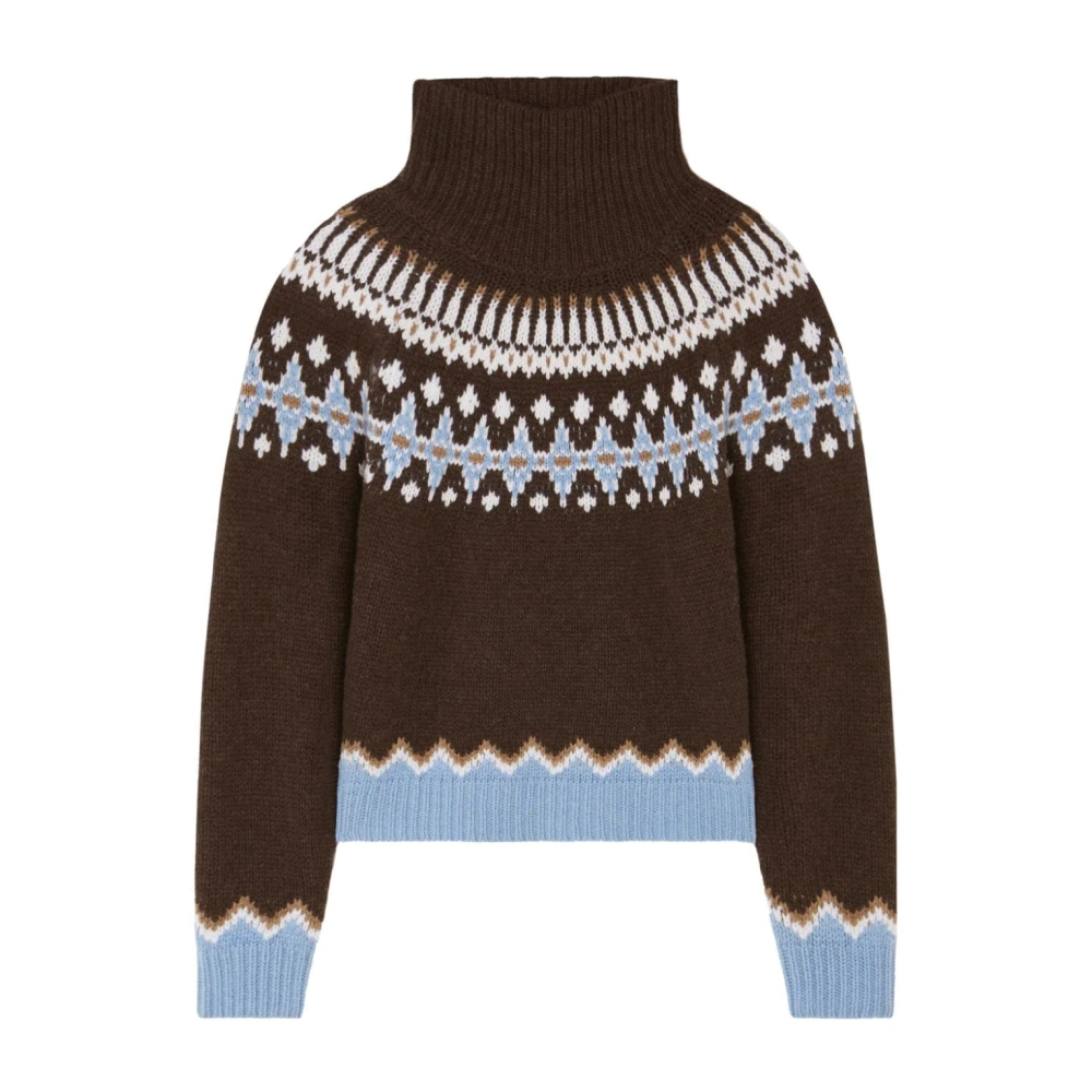 Alanui Gezellige Sweaters Collectie Brown Dames