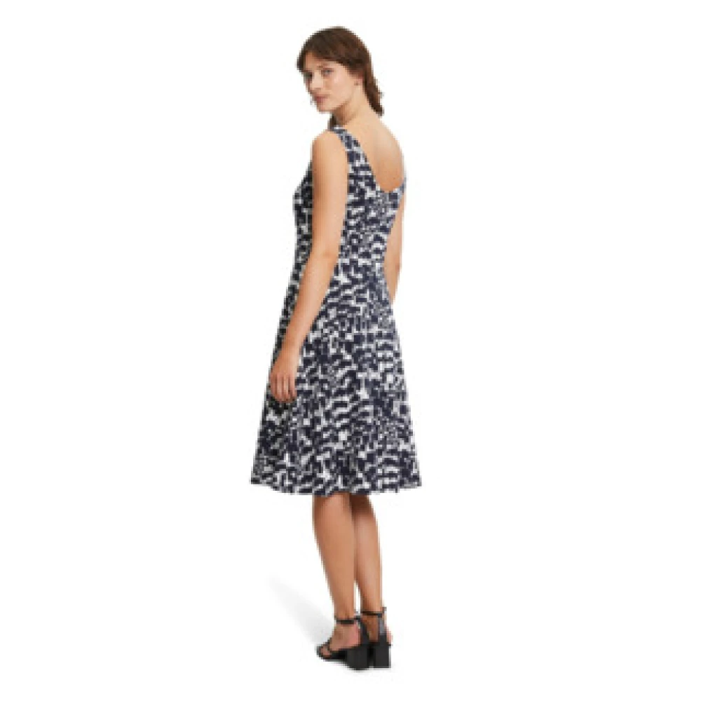 Vera Mont Elegante Cocktailjurk Dames Blue Dames