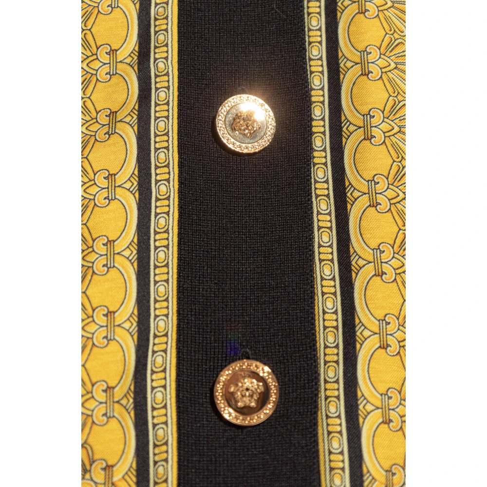 Versace Cardigan met La Coupe des Dieux patroon Multicolor Dames