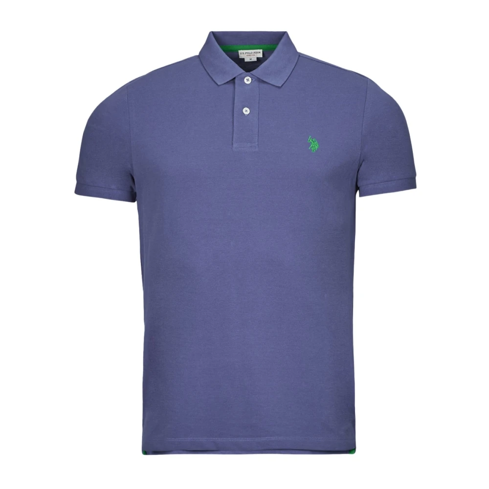 U.s. Polo Assn. King Piqué Polo Shirt Violets Purple Heren