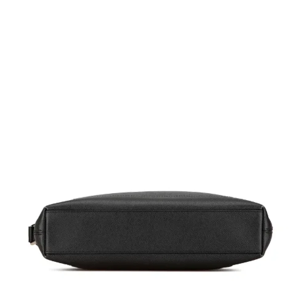 Louis Vuitton Vintage Pre-owned Leather crossbody-bags Black Heren