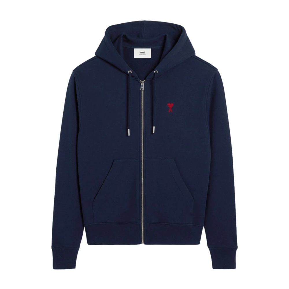 Sweatshirts & Hoodies > Zip-throughs - - Ami Paris - Modalova