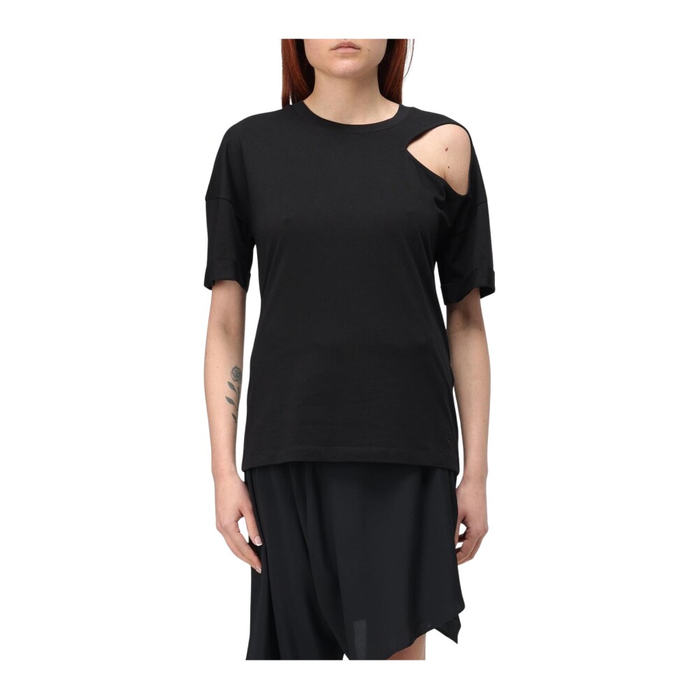 Tシャツ・カットソー Federica Tosi Tubular Cap Sleeve Top FEDERICA TOSI Tubular Cap Sleeve Top in Schwarz | Lyst DE