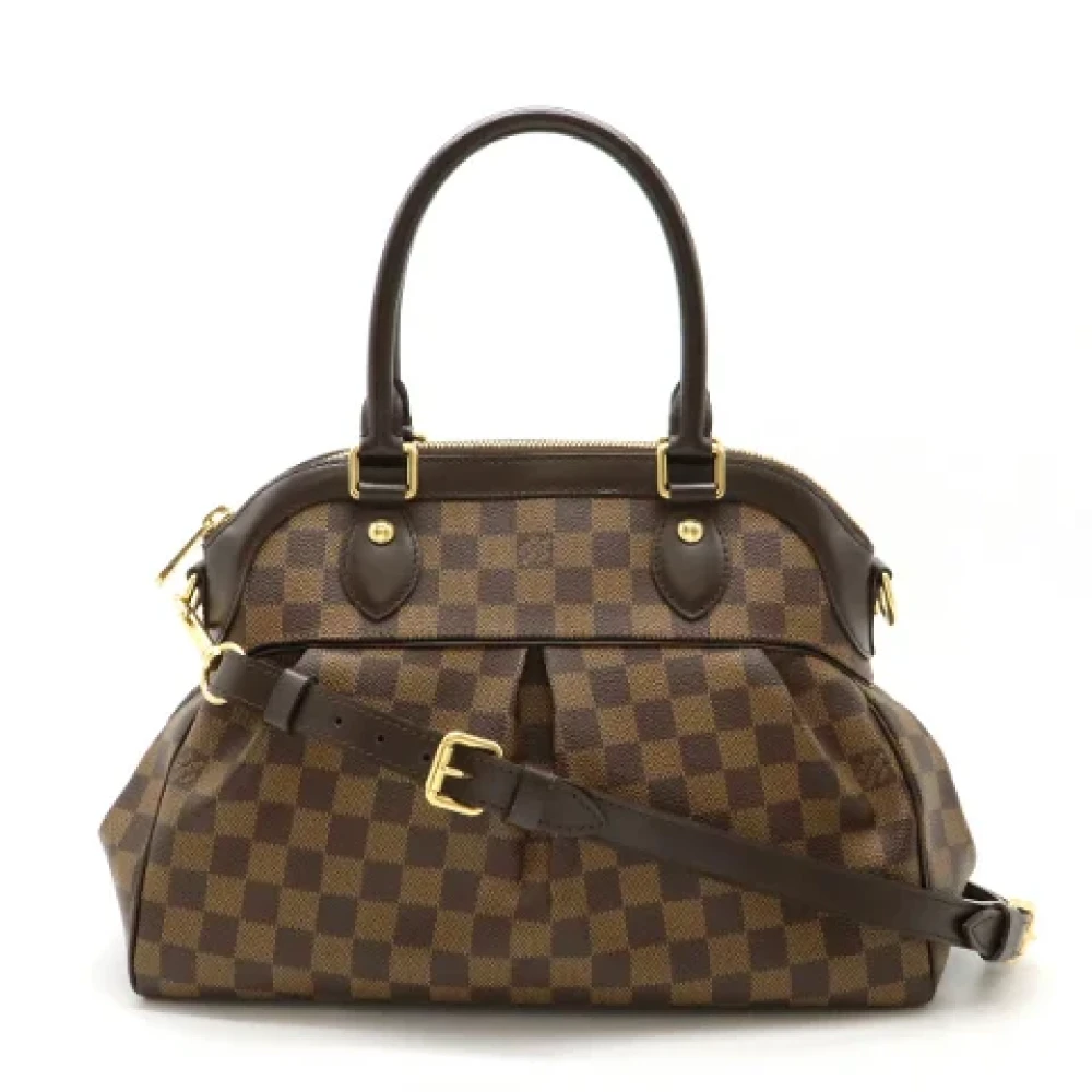 Louis Vuitton Vintage Pre-owned Canvas handbags Brown Dames