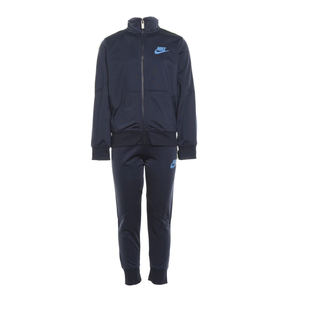 Nike Barn Blå Full Zip Sport Set Blue, Unisex