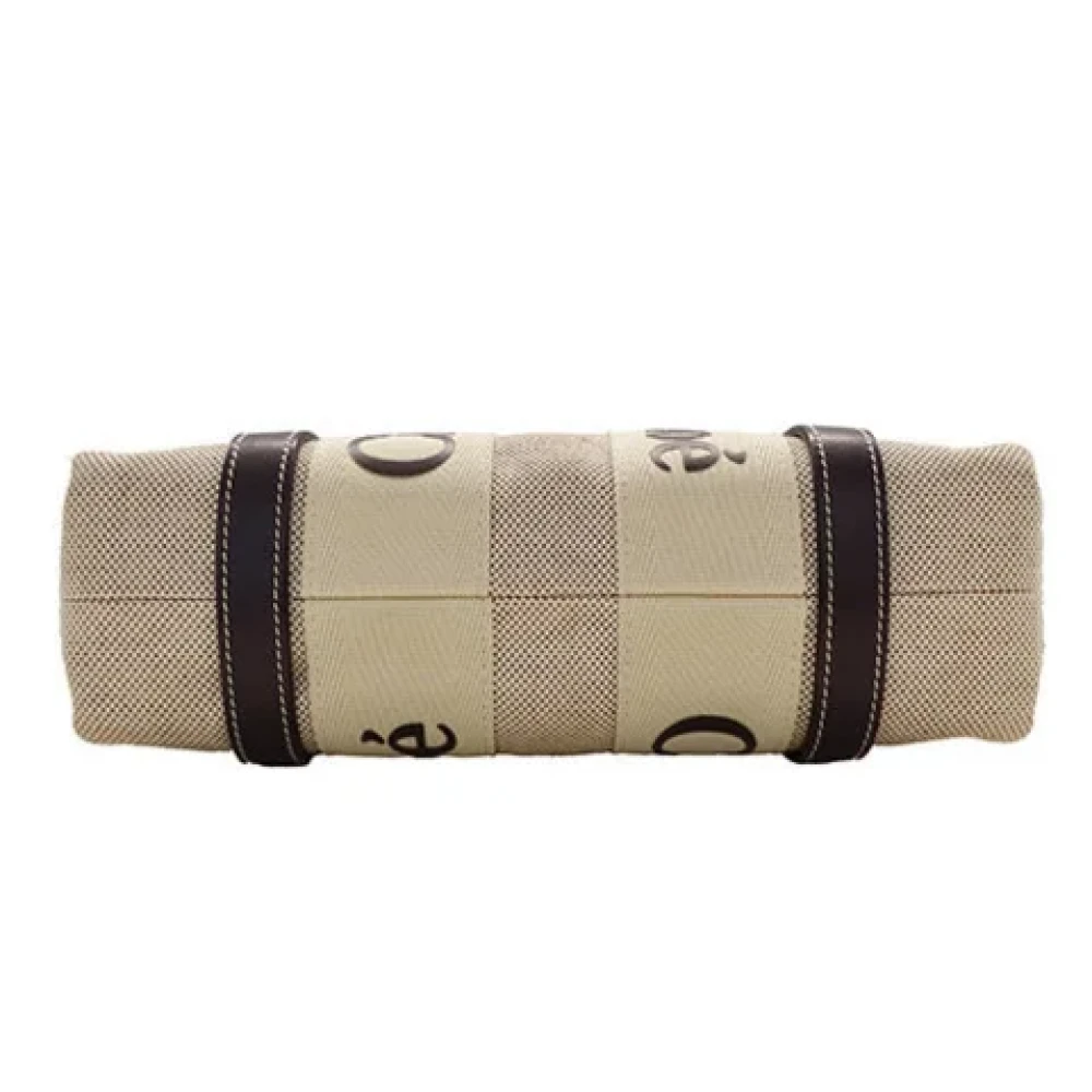 Chloé Pre-owned Canvas handbags Beige Dames