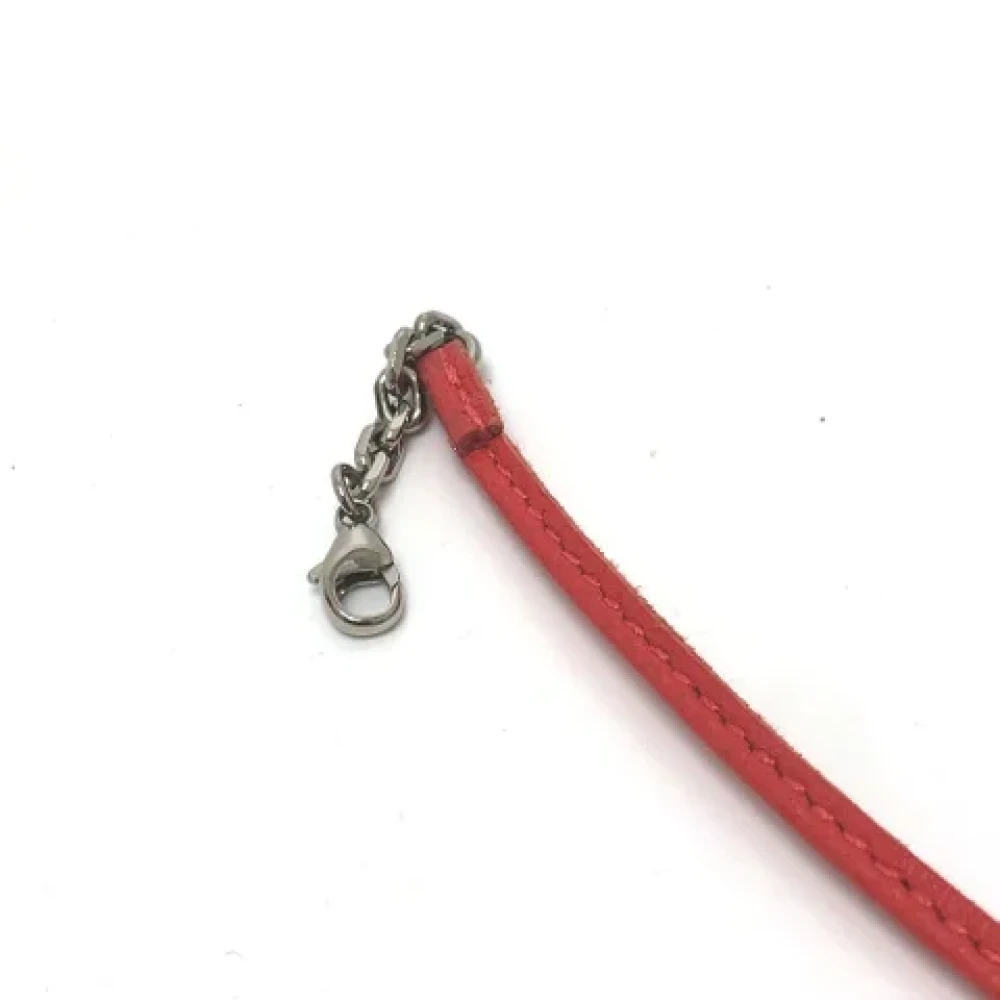 Hermès Vintage Pre-owned Leather key-holders Pink Dames