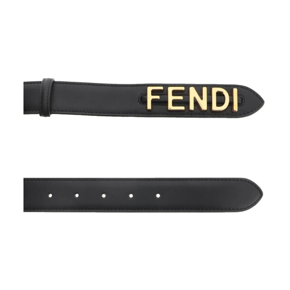 Fendi Belts Black Dames