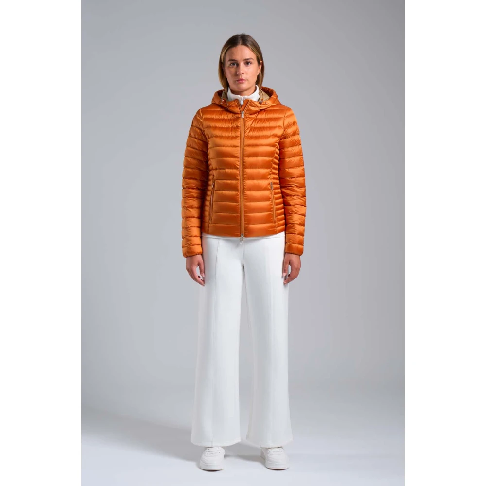 Ciesse Piumini Aghata 100 Gram Kleur Baksteen MET Capuchon Brown Dames