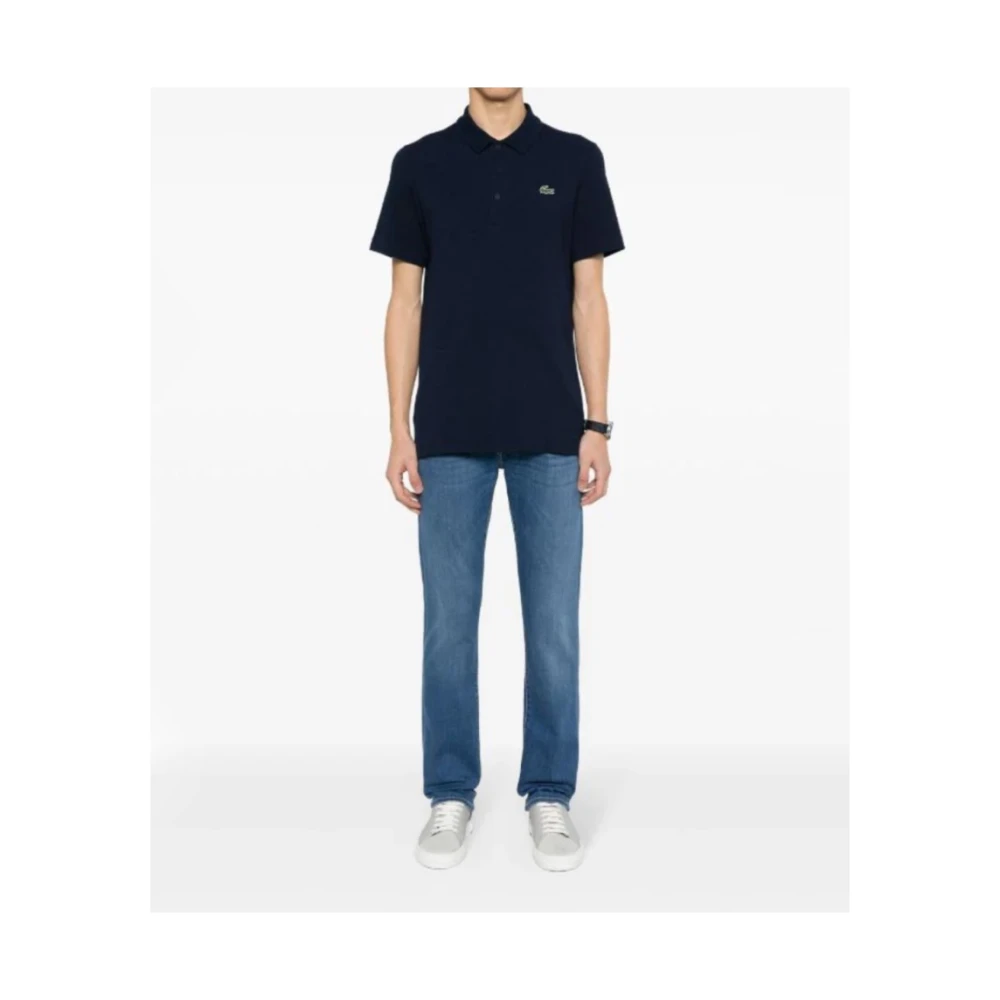Jacob Cohën Slim Fit Bard Broek met knoopsluiting Blue Heren