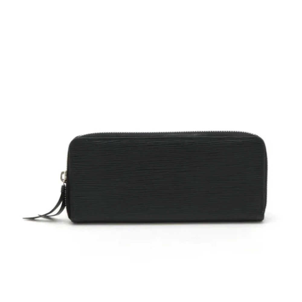 Louis Vuitton Vintage Pre-owned Leather wallets Black Heren