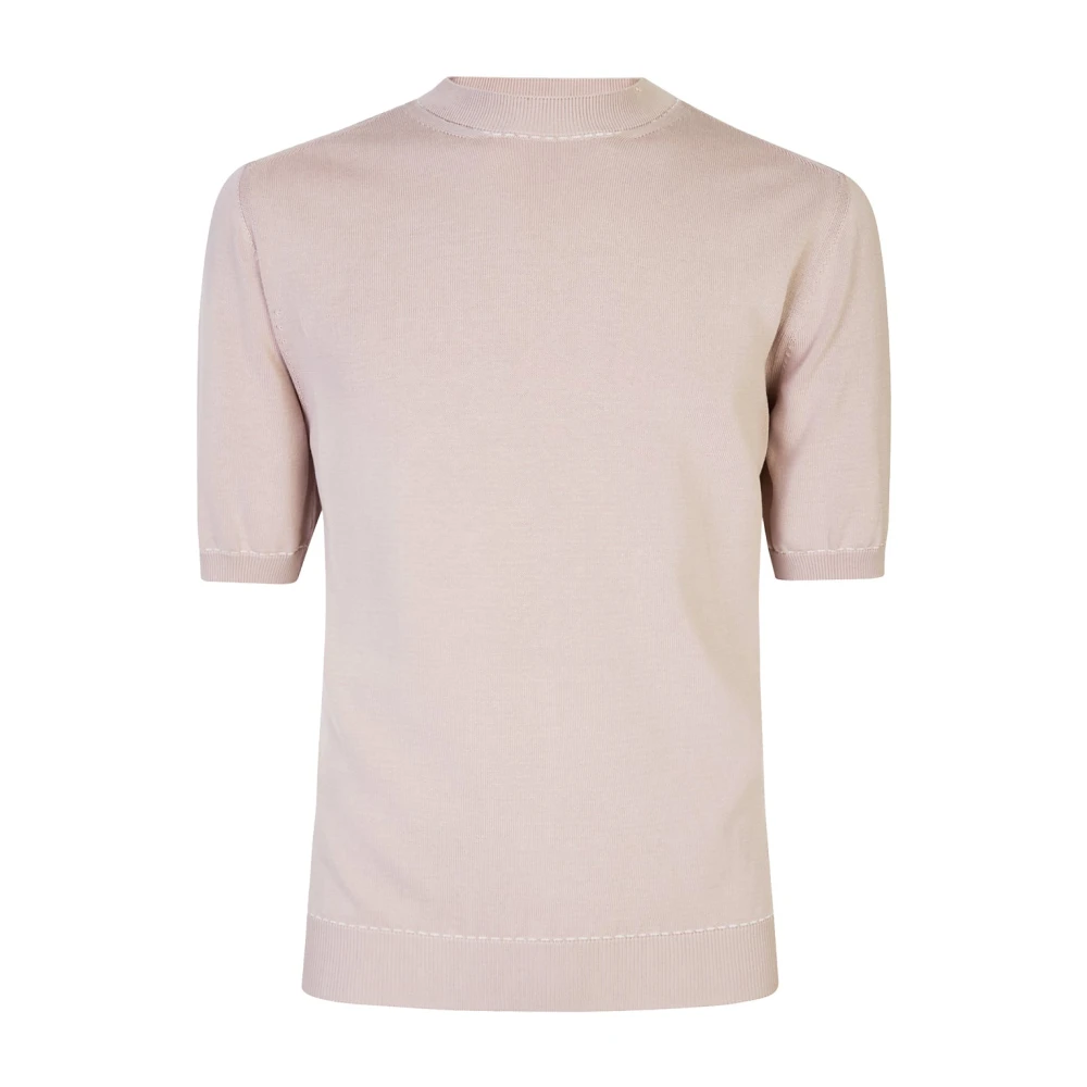 Eleventy Uomo Rosa Maglie, L, New,