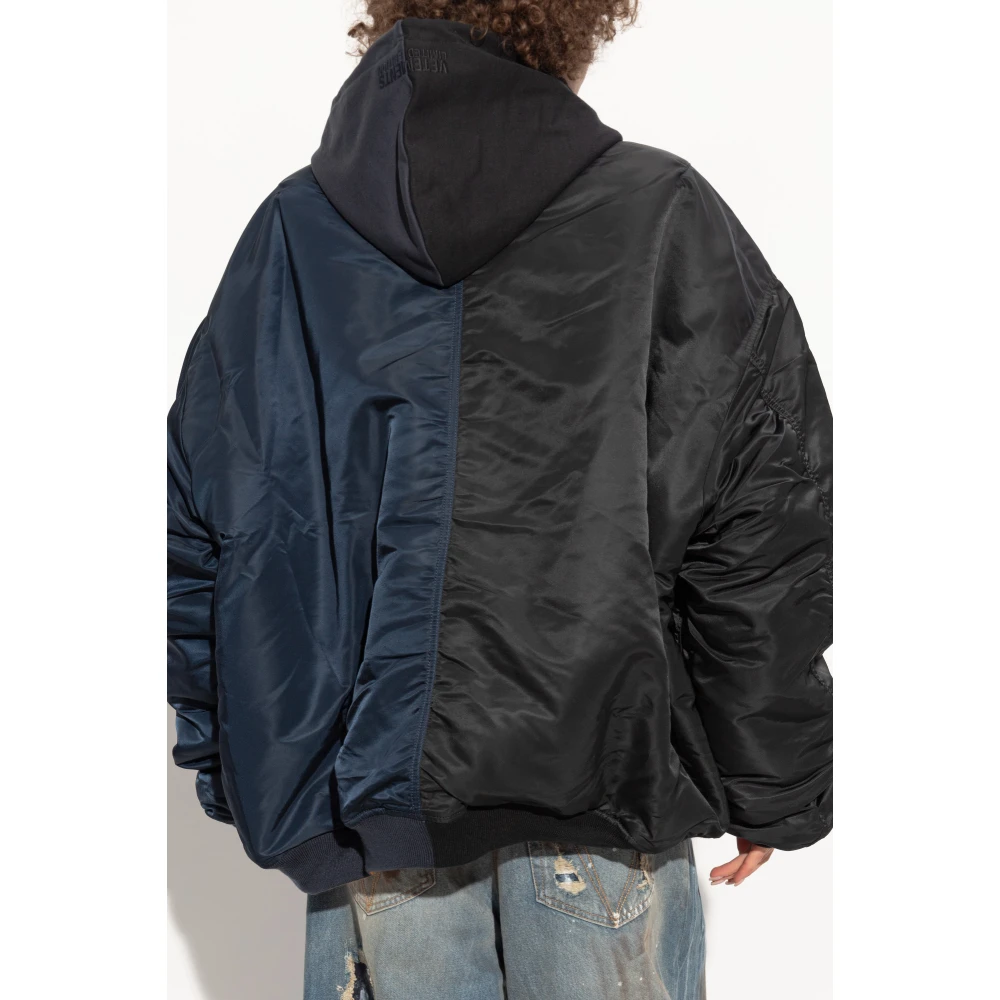 Vetements Bomberjack Black Dames