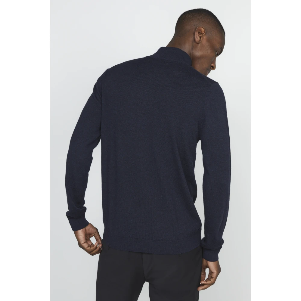 Matinique Klassieke Cardigan Blue Heren