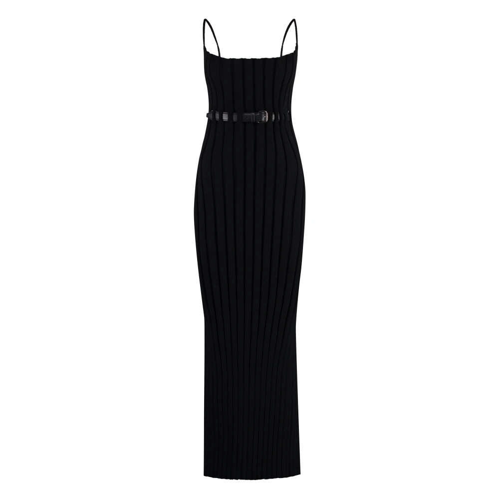 Alexander Wang Women's Black Knitted Dress - Knitted Dresses - M - Dresses