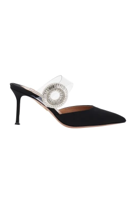 Crystal Hoop Mule 75