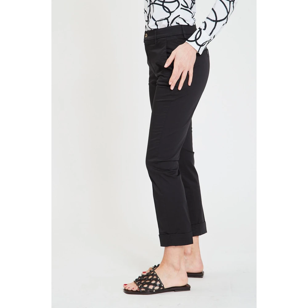 Dondup Stijlvolle Broek Erin Black Dames