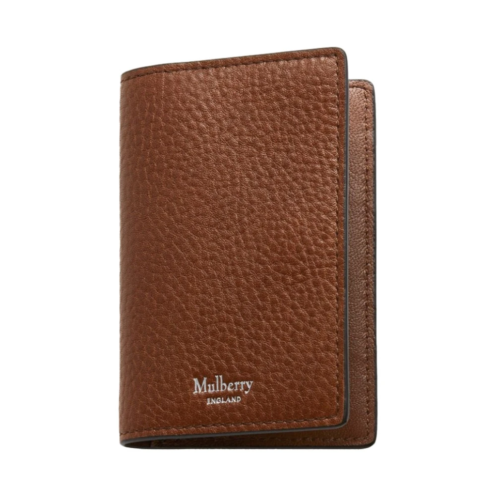 Mulberry Heritage Card Case Oak Brown Heren