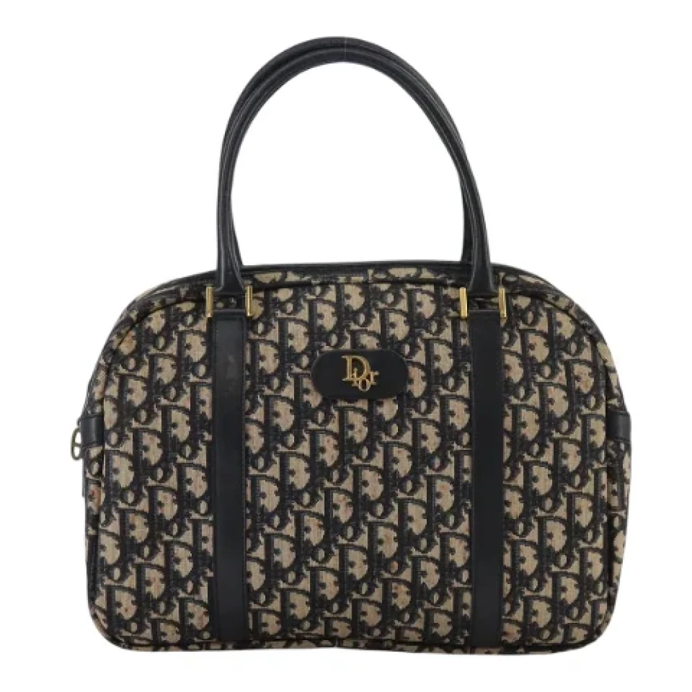 Dior Vintage Pre-owned Canvas dior-bags Blue Dames