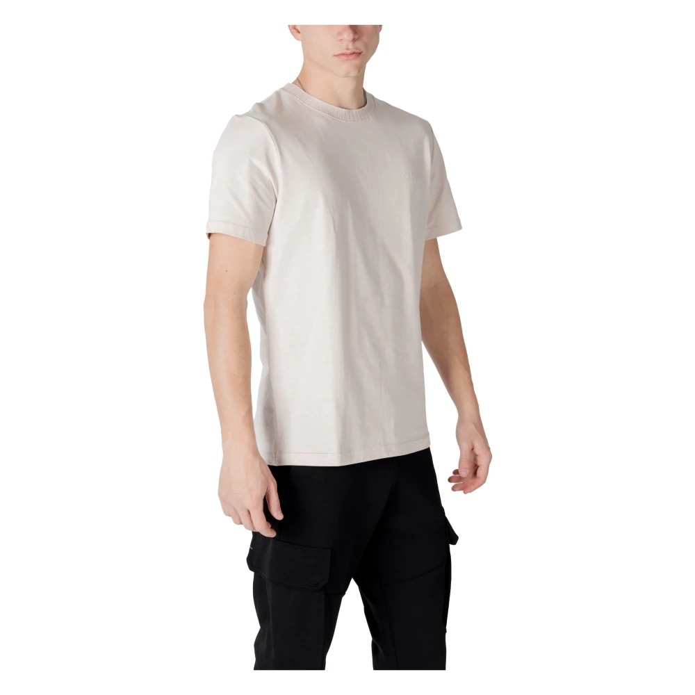 Antony Morato Witte Katoenen T-shirt Korte Mouw White Heren