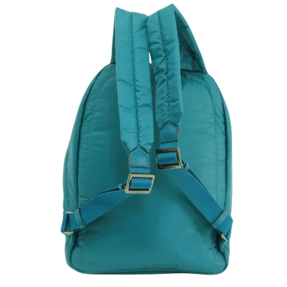 Michael Kors Pre-owned Fabric backpacks Blue Dames