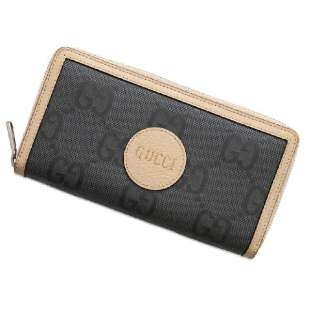 Gucci Vintage Pre-owned Leather wallets Gray Dames