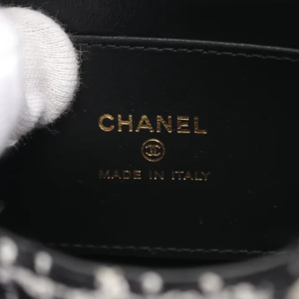 Chanel Vintage Pre-owned Fabric chanel-bags Black Dames