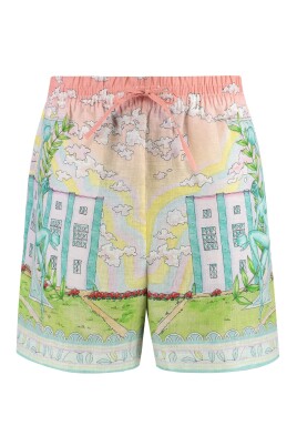 linen-shorts-with-vase-print