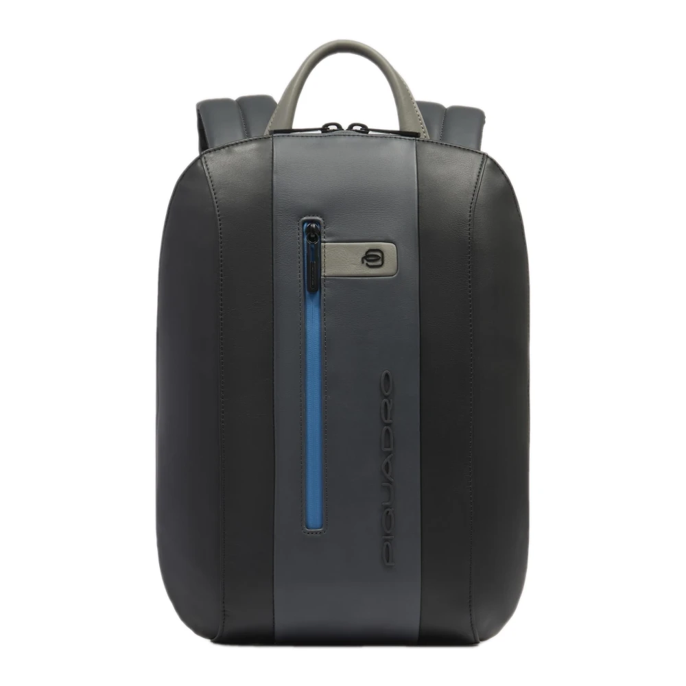 Piquadro Mannelijk Zwart Urban Mini Laptop Rugzak