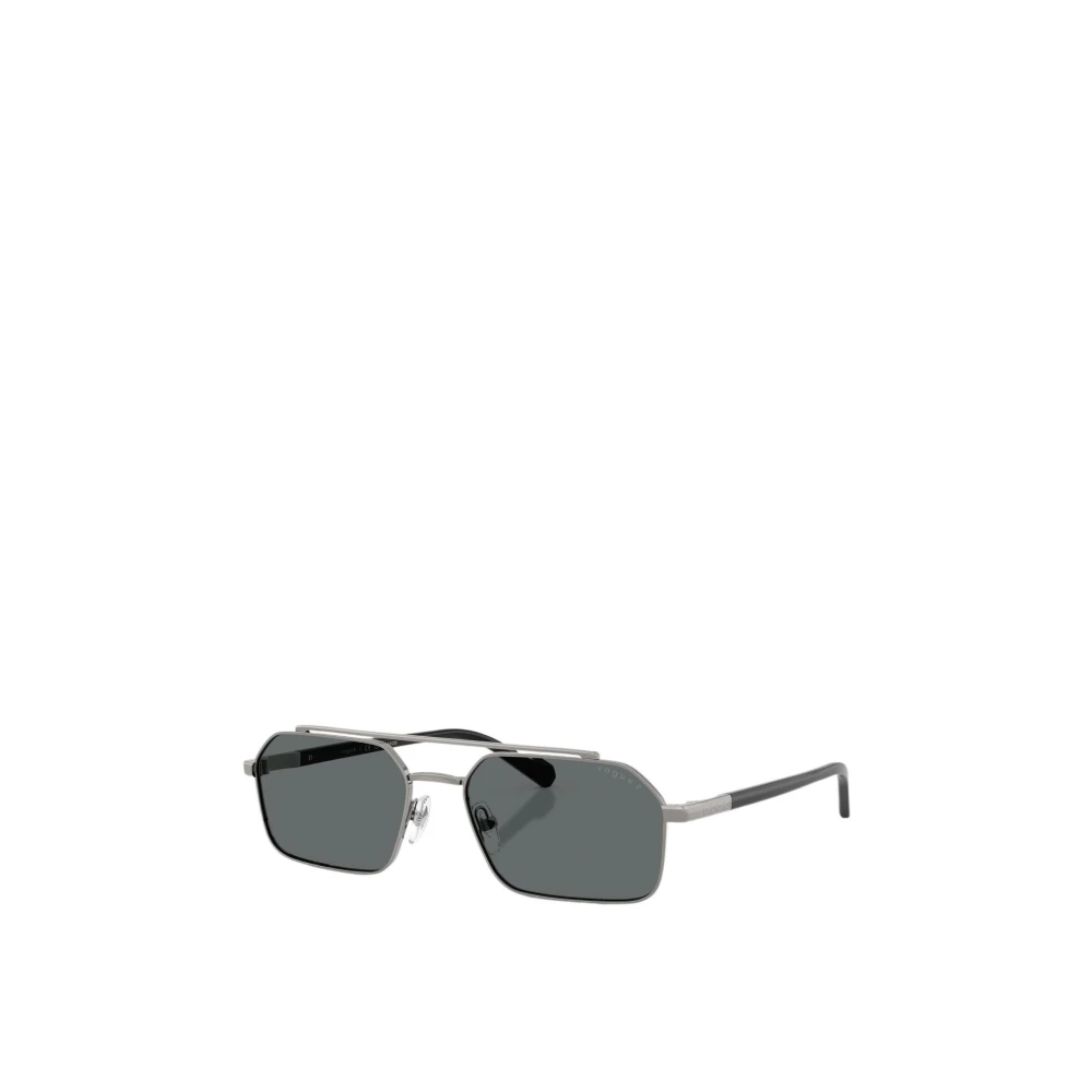 Vogue Eyewear Grey Man Vo4356s 518781 Sunglasses Metal Geometric Polarized - Image 2