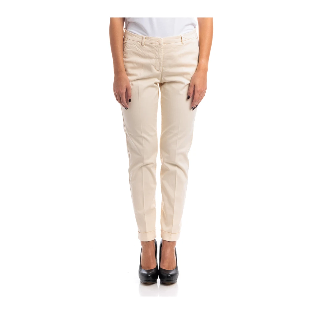 Seventy White Chino Trousers For Men - Female - Chinos - S - Trousers