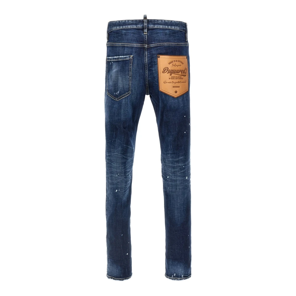 Dsquared2 Cool Guy Navy Blue Jeans Blue Heren